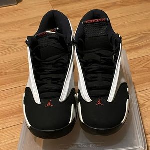 Jordan 14 retro black toe 2006